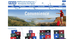 Desktop Screenshot of frioinsulincoolingcase.com